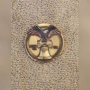 Liberty Bell/Don't Tread on Me Challenge Coin, NWOT
